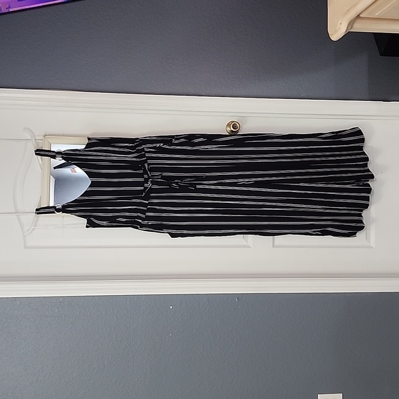 No Boundaries Pants - Black And white Romper XXL / 3XG